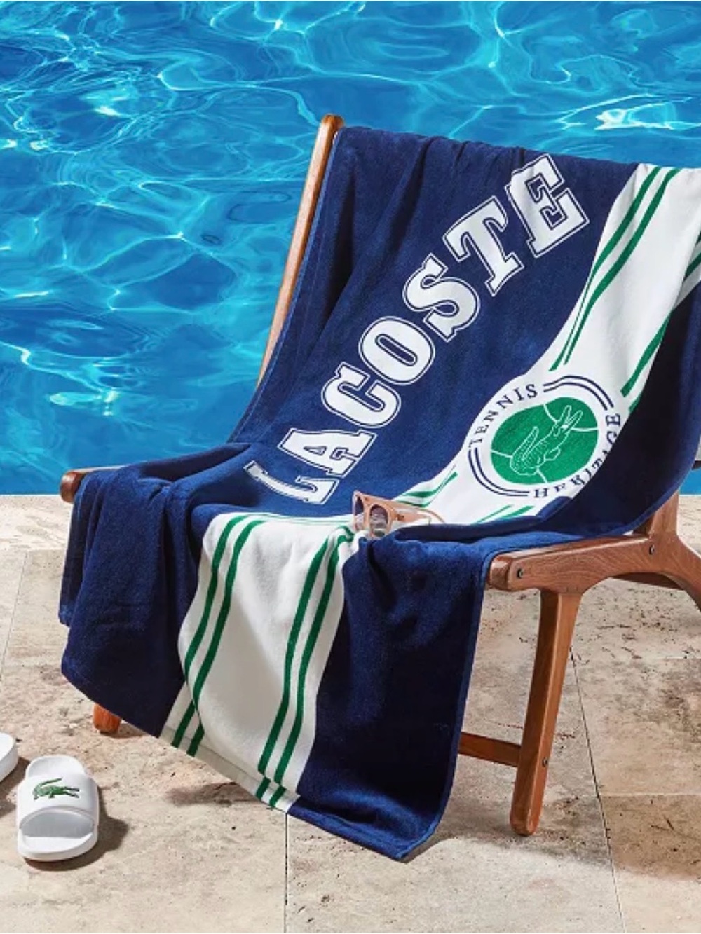 Lacoste ORIGINAL COTTON beach towel